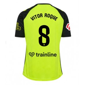 Real Betis Vitor Roque #8 Gostujuci Dres 2024-25 Kratak Rukavima